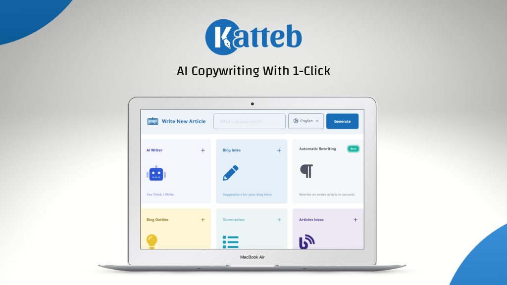 Katteb AI Writing Tool