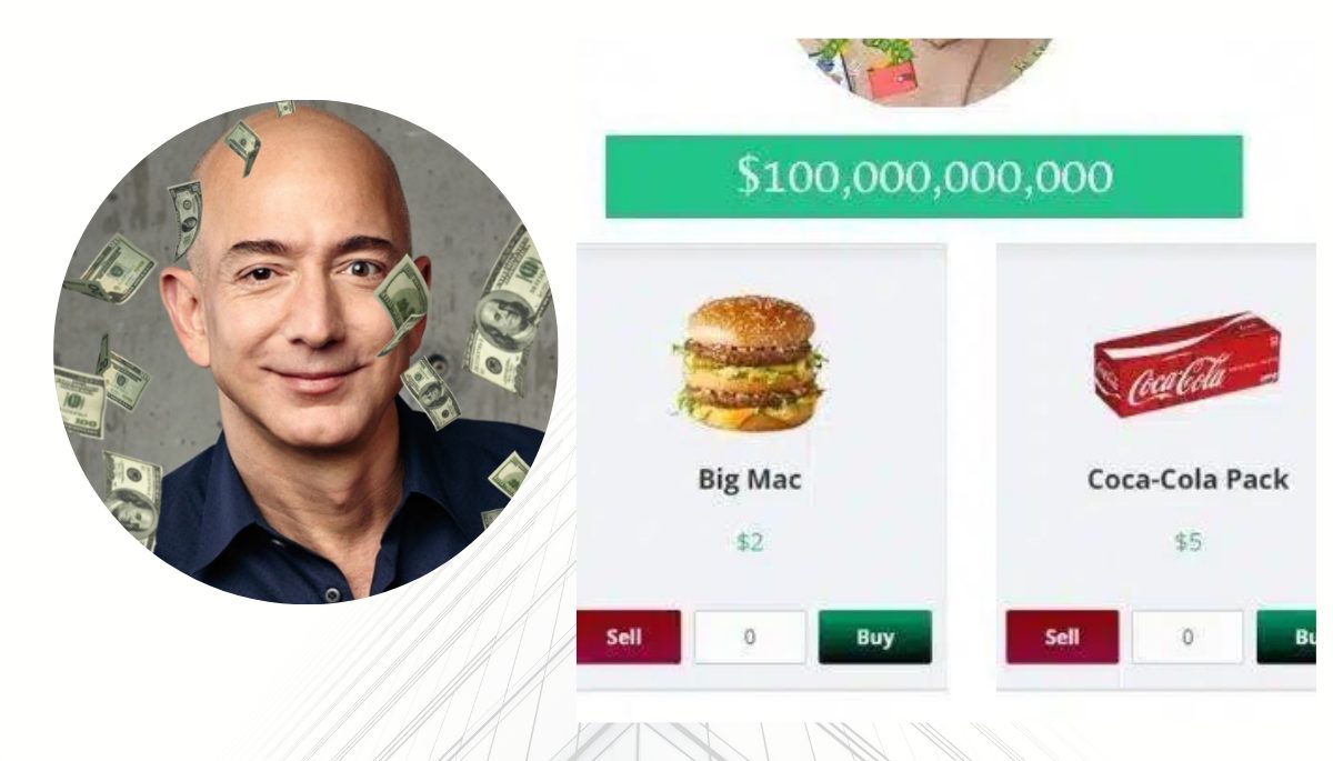 Spend Jeff Bezos Money Game $1279500000